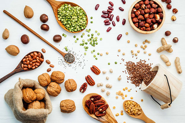 Các loại hạt, ngũ cốc thực phẩm hỗ trợ tăng vòng 1