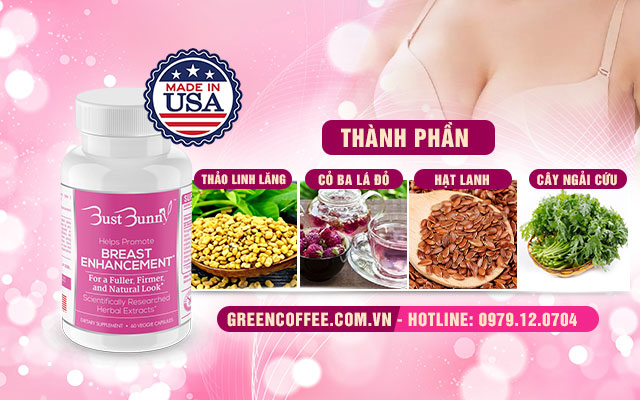 Thành phần của viên uống tăng vòng 1 Breast Enhancement