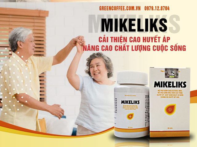 Mikeliks hỗ trợ ổn định huyết áp - tăng cường sức khỏe