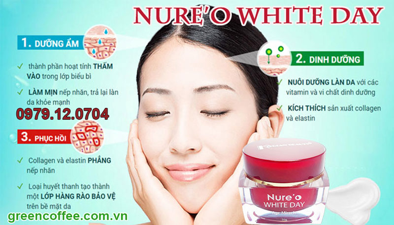 công dụng nure'o white day