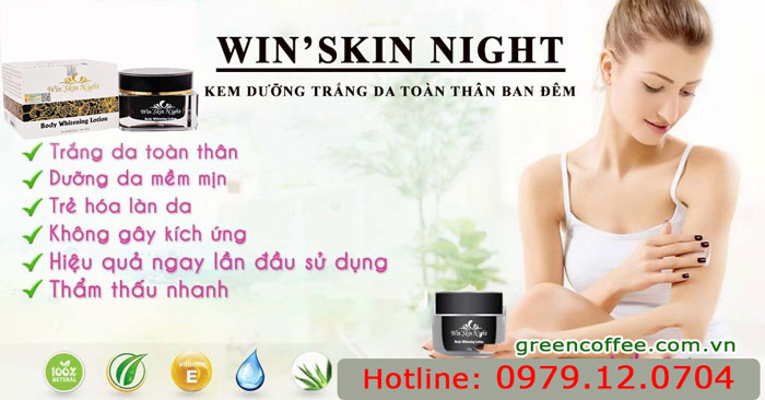 công dụng của win'skin night