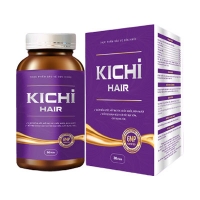 Kichi Hair Viên uống hỗ trợ cải thiện mọc tóc , bổ sung dưỡng chất cho tóc