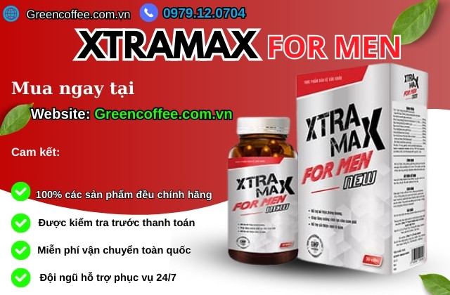 Xtramax For Men có thành phần gì? có công dụng gì đặc biệt