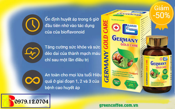 công dụng Germany Gold Care 