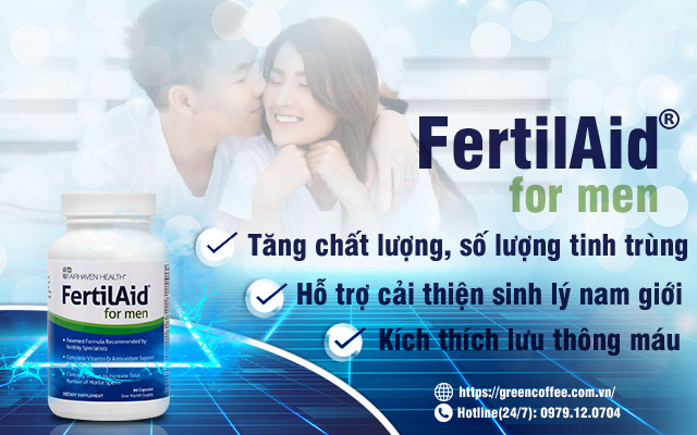 Công dụng của FertilAid For Men